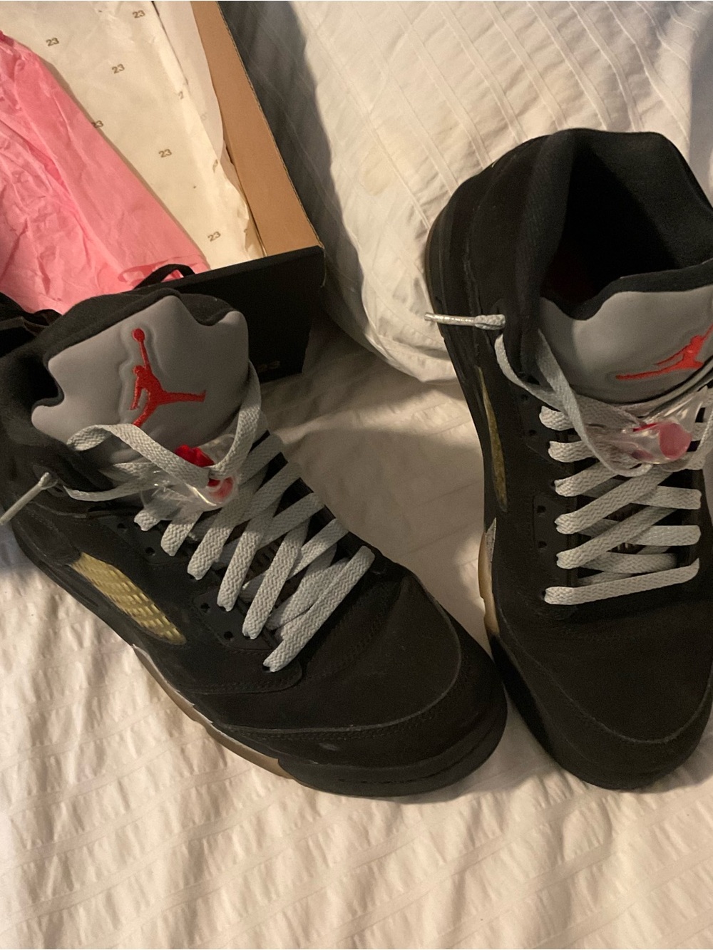 2016 air jordan 5 retro og size 7 youth